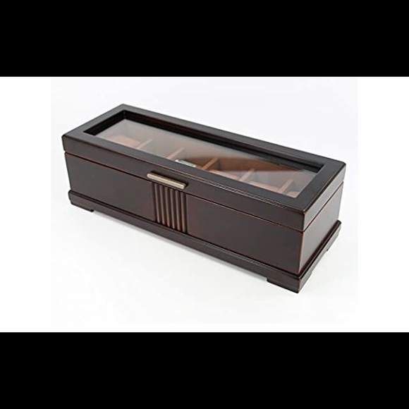 Bombay SOLID Wood Watch Box - Picture 2 of 10